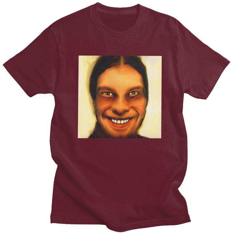 Vlastní pánské tričko Aphex Twin s krátkým rukávem Bavlněná trička Tričko Ležérní trička Volný střih Oblečení