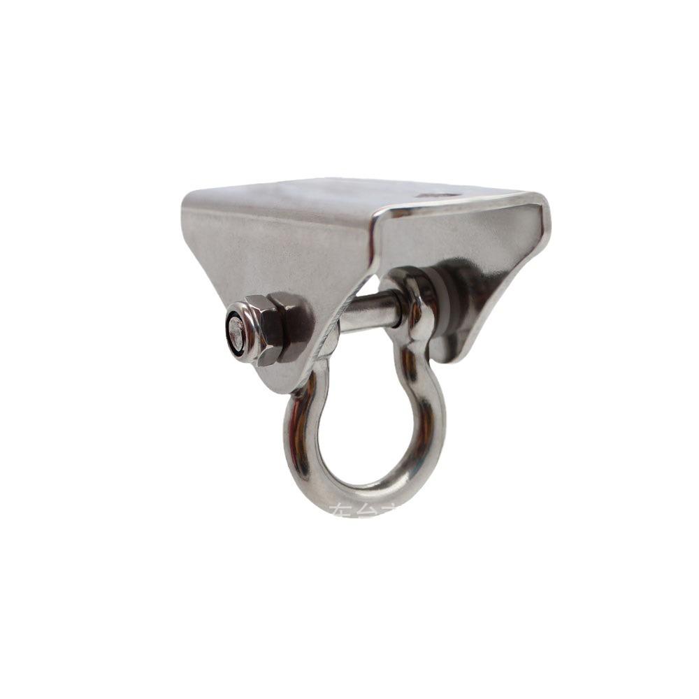 304 Stainless Steel Swivel Hammock Hook Plate for Yoga or Chair Suspension