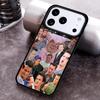 friends TV series Chandler Collage Phone Case for iPhone 17 16 15 Pro Max Air 14 13 12 11 Plus Shockproof Cover