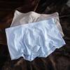 Men's Summer Thin New Style Ice Silk No Trace Breathable Naked Feeling One Piece of Low Waist Flat Angle Underwear