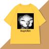 Ibuprofen Cat Meme Tshirt Women Causal Funny Cat Graphic T Shirts Fashion O Neck Unisexs Clothes Unisex Streetwear Tshirts Tops