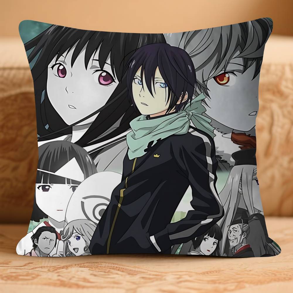 Anime N-Noragami Cushion Cover 30x50 Polyester Sofa Cushions Decorative Throw Pillows Home Decoration Pillowcover