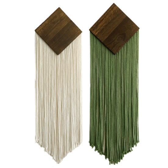 Yousheng Large Wall Hanging Boho Woven Tapestry Modern Bohemian Handmade Tassel Wall Art for Bedroom Living Room Nursery Apartment Home
