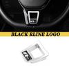 Car Steering Wheel Logo Emblem Sticker Decals For VW GTI Polo Golf Jetta MK6 MK7 MK8 Passat B6 B7 B8 Tiguan CC T-ROC Tire Valve