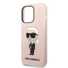 Karl Lagerfeld KLHCP14XSNIKBCP iPhone 14Pro Max 6.7" hardcase pink/pink Silicone Ikonik