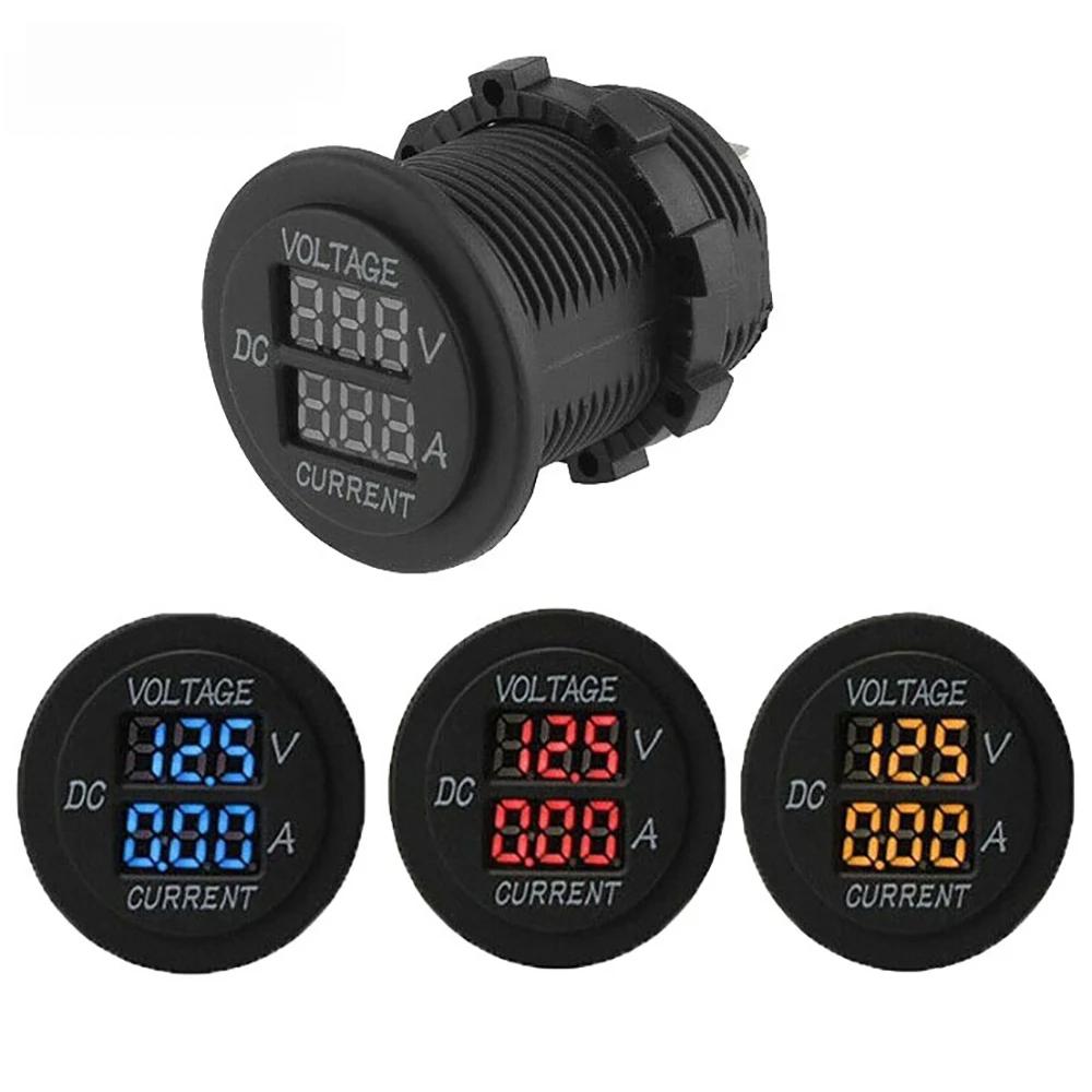 Universal DC 9V To 48V 10A Digital Voltmeter Ammeter Voltage Current Meter LED Display Measurement for 12V 24V 36V Electric Je10