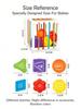 Montessori Rainbow Cube Sensory Shape Sorter Toy for Toddlers Baby Fine Motor Skills Training Educational Play Games Baby Toys