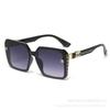 BMW New Arrivalaccessible Luxury Uv Square Frame Women's Sunglasses Uv Protection Polarized Sunglasses Sun Protection Elegant Big Face Slimming Look