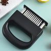 48-Needle Meat Tenderizer with Ergonomic Handle Stainless Steel Steak Needle Tool for Breaking Connective Tissue Fast Marinating Essential Kitchen