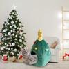 Christmas Tree Pet Bed Soft Plush Cats Cave House Nonslip and Warm For Small Dogs Cats Indoor Festival Theme Pet Shelter
