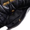 MIUMIU Materasse Handbag RR1300 black leather Women Used