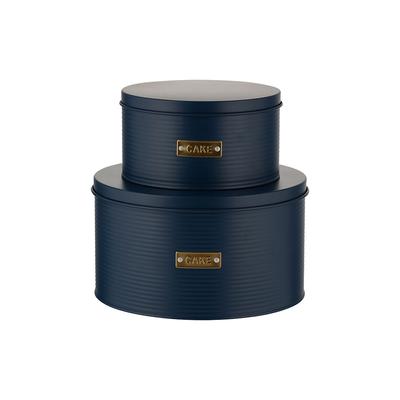 Typhoon Living Kuchenform 2 Stück (Navy blau)