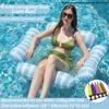 Fruit Pattern Inflatable Pool Hammock, Multi-Purpose Floating Chair with Mesh Seat, Water Lounger for Swimming Pool, Lake & Beac
