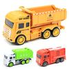 Kids' Construction Vehicle Set: Excavator, Dump Truck, Mixer, Crane, Sprinkler, Garbage Truck