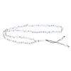 99 Rosenkranz Tasbih Perlen Perlen Wickelarmbänder Halskette Schrift Rosenkranz 99 Sorgenperlen Wickelarmbänder für Frauen Männer