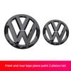 YKPSC1 1 Set Car Front Grill/Rear Trunk Emblem Lid Covers Logo Sticker For  VW Tiguan Arteon CC PASSAT B6 7 8 8.5 POLO T-ROC MK6 7 8