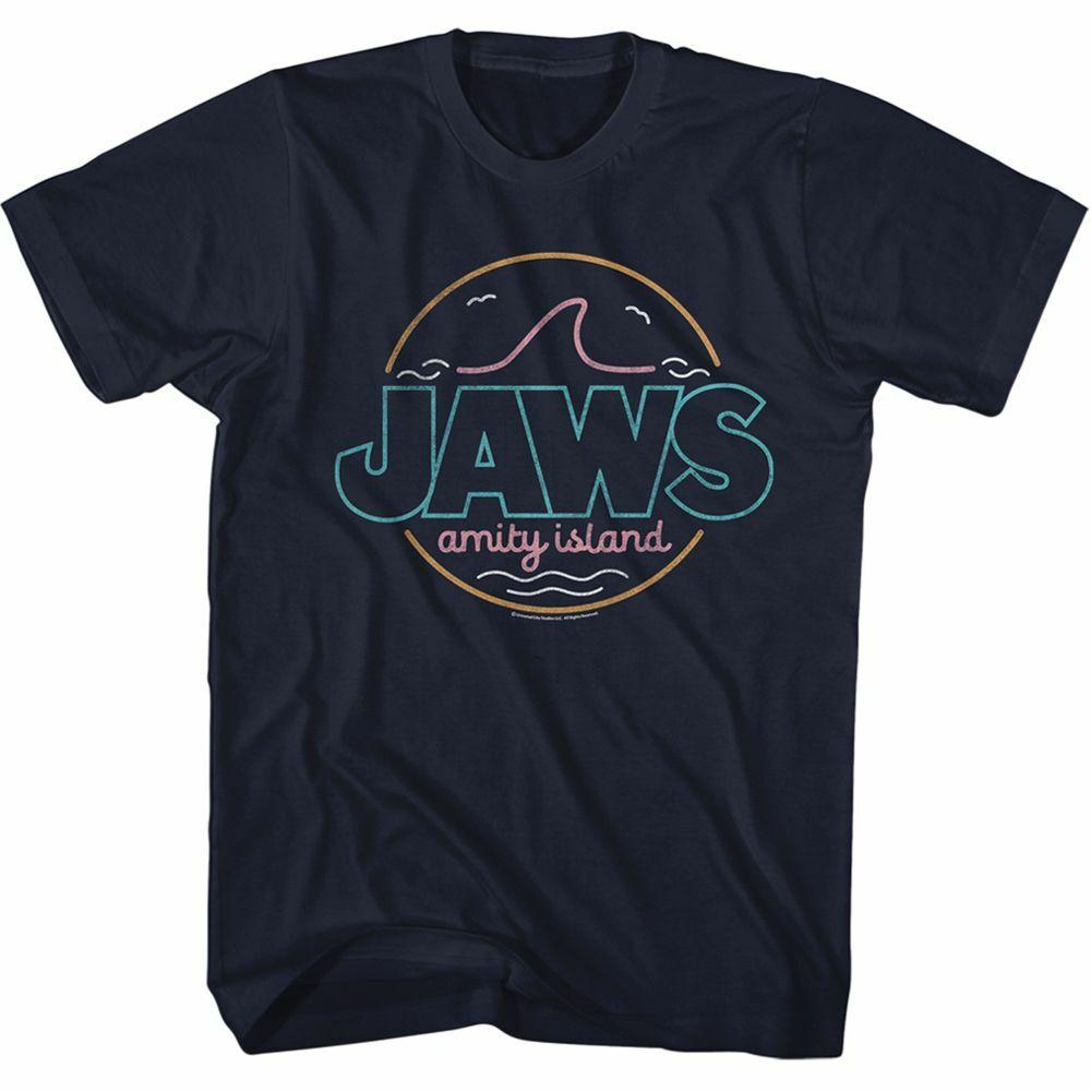 

Jaws Jawsline Navy Adult T-Shirt L