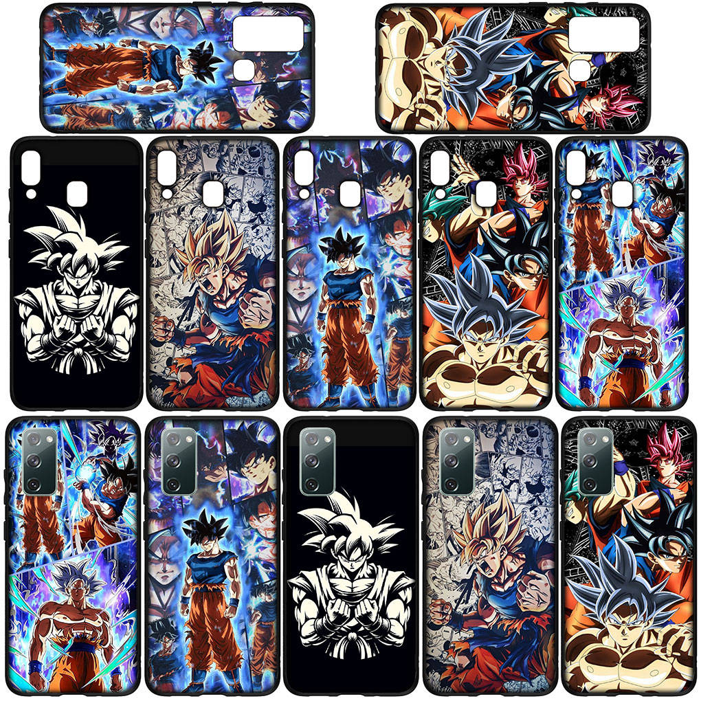 Phone Case for Samsung Galaxy S25 S24 S23 iPhone 16 15 Redmi Note 14 13 12 16E 11 Pro Max XR OPPO Moto Huawei Dragon Ball Goku DragonBall Super Cover