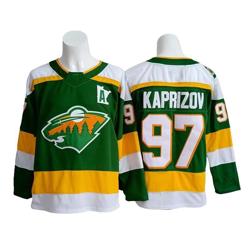 Vintage Style Ice Hockey Jersey With Embroidered Number 97 Or 43 Mens Cotton Blend Practice Uniform Training Casual Wear