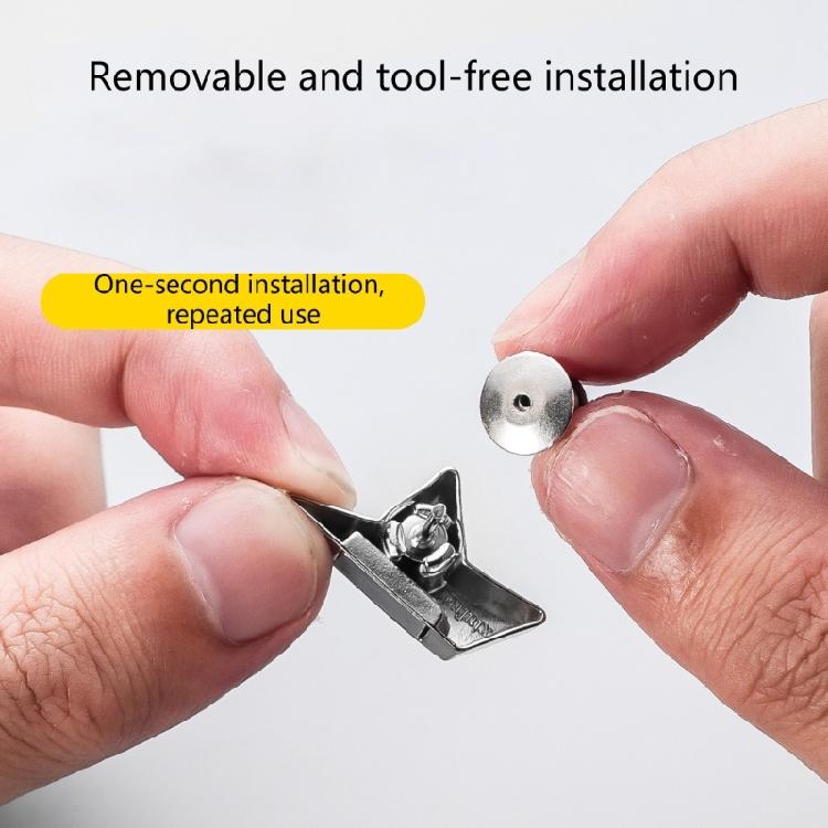 10Pcs Curtain Magnets Closure Replacement Removable Window Curtain Holdbacks No Drill Magnetic Curtain Clips Enduring
