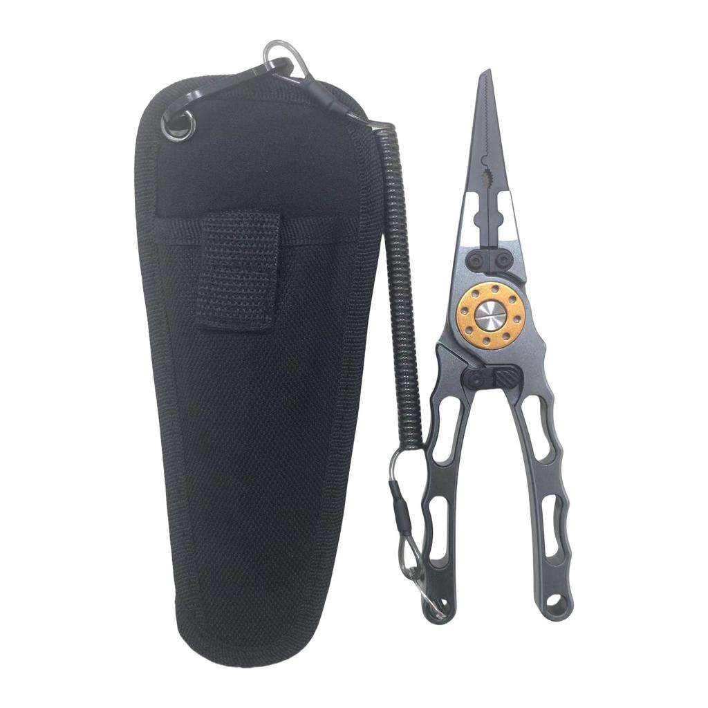Stainless Steel Fishing Pliers Fishing Clamps Grabber Fishing Grip Pliers Portables Fishing Equipment