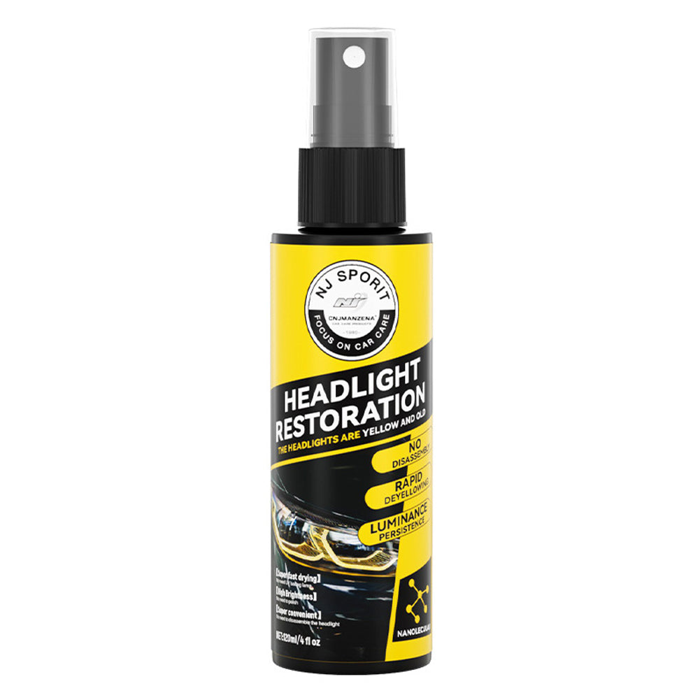 120ml Car Headlight Light Restorative Liquid Removing Oxidation Dirt Headlight Repair Polish Restoration Liquid