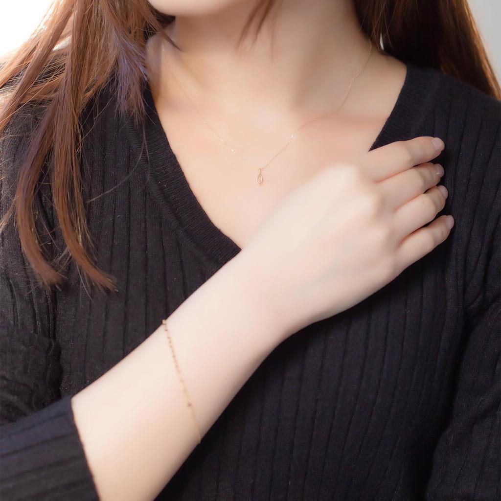 HAPPY SET Yellow Gold Necklace Bracelet [Bloom] [Official] [WEB Exclusive] (10K & Set) 0785-0010-0000-0000