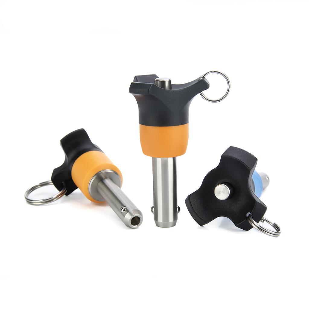 1Pc Dia 5/6/8/10/12/16mm BLP Ball Lock Pin Self-locking Quick Release Pins Precipitation Hardened Stainless Steel