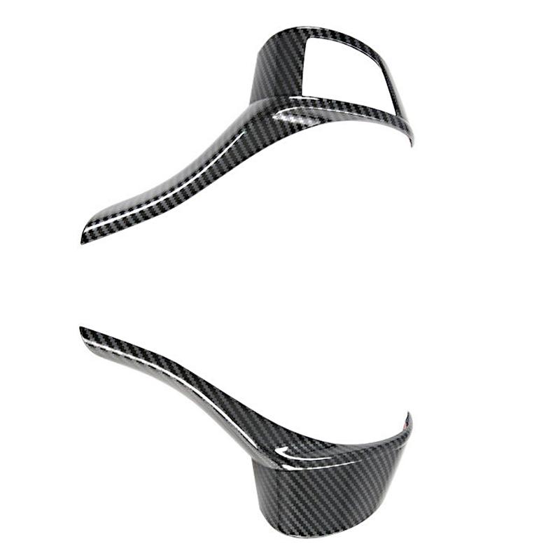 Inner Steering Wheel Strip Sticker Trim For Nissan Navara NP300 - Carbon Fiber Style Car Styling Accessories