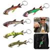 Zinc Alloy Fish Shape Beer Bottle Opener Bottle Opener Keychain Kitchen Dining Room Bar