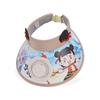 Children's Hats Summer Boys and Girls Sunscreen Hats Outdoor Outing Visor Hats Cartoon Cute Big Brim Empty Top Fan Hat