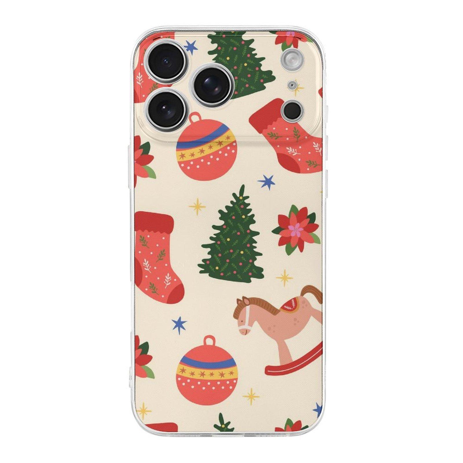 

1 Pack For Iphone 17/17Air/17Pro/17ProMax TPU Shockproof Protective Cover With Slim Edge Design And Smooth Grip Comfort IPHONE-17ProMax белый