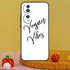 LOVE VEGGIE Vegetarian VEGAN Case For Honor 200 Pro X9c X9a X8a X7a X6a X7 X8 X9 X8b X9b 50 70 90 Magic 6 5 Lite Cover