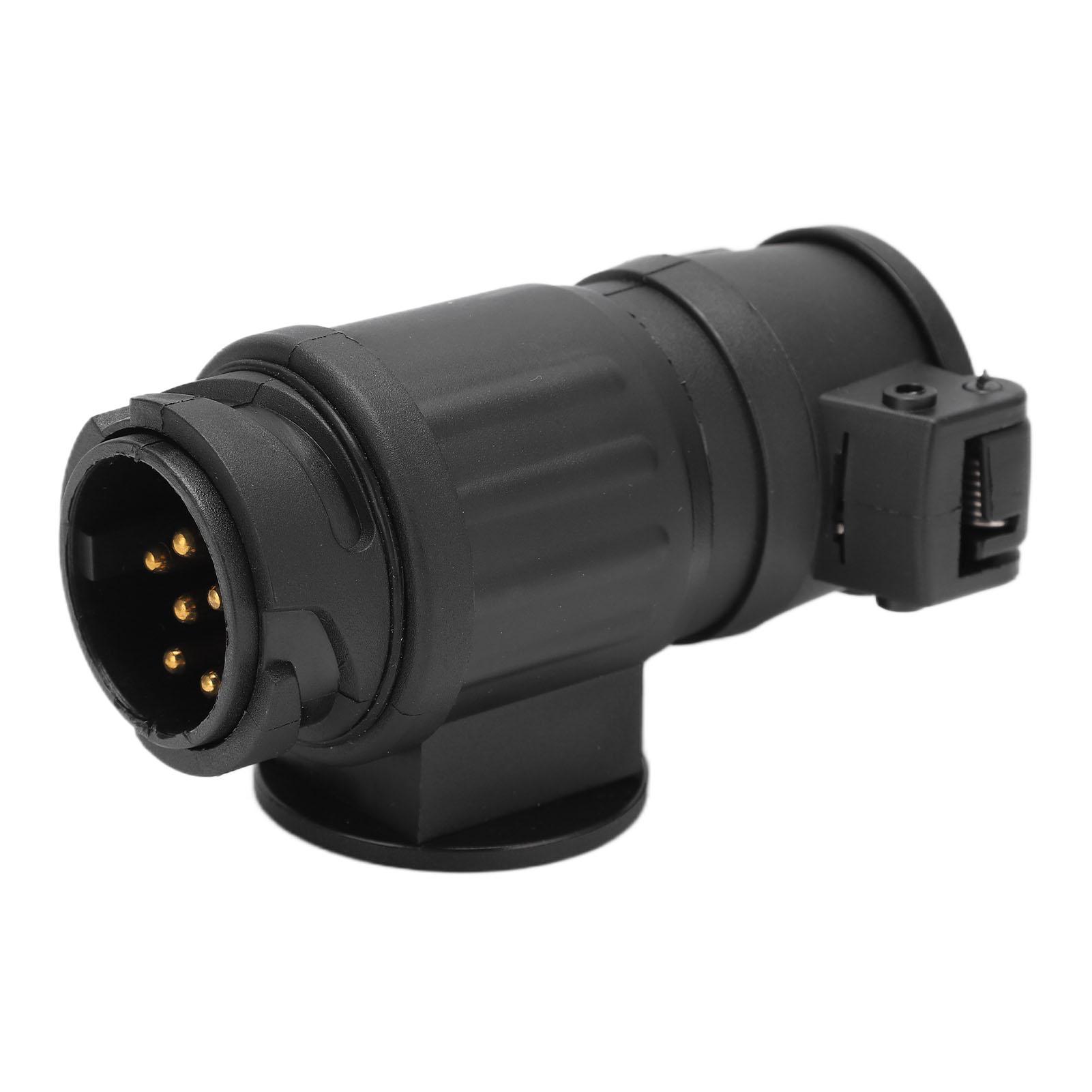 

Переходник с 13-контактного на 7-контактный разъем прицепа Сверхпрочный Водонепроницаемый для дома на колесах, кемпера, судна