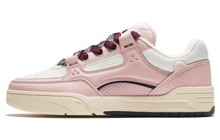 Men's Sneakers Anta AOJIE Slip Resistant, Abrasion Resistant, Lightweight Low top Skateboard Shoes Men's Pink