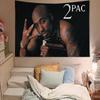 2PAC Tupac 3D Printed Cartoon Tapestry Wall Hanging Decoration Household Home Decor