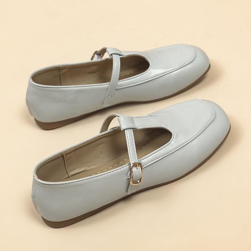 Fashion Fashion Women Ballet Dance Slip On Cross Strap Flat Low Heels Spring Autumn Dress Shallow Mary Jane Shoes Women's Loafers