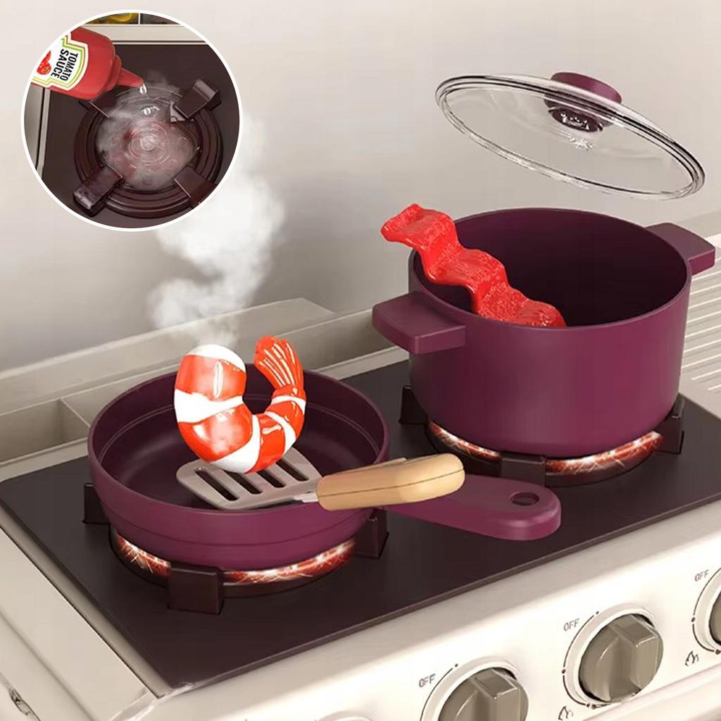 [10] Large interactive children's kitchen set 96 pieces Z3388