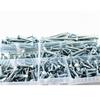 Blue & White M4.2 Zinc Countersunk Phillips Self-Drilling Screws for Home Improvement & Engineering - Box Set