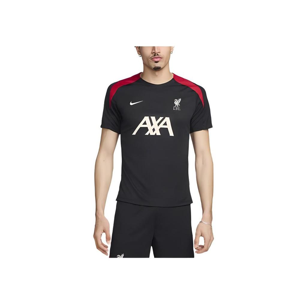 New Nike Liverpool Fc Strike Men's Nike Dri FIT Soccer Short Sleeve Knit Top FN9838-013