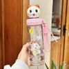 Crayon Shin Chan Creative Cartoon Tritan Water Bottle With Straw For Children