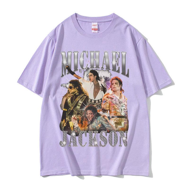 Classic Vintage Michael Jackson Graphic Tshirt Unisex Women Clothing Fashion Retro Gothic Rock Tshirt Unisexs Punk Oversized T Shirt