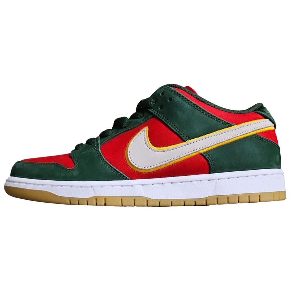 Nike SB Dunk Low PRM "Seattle Supersonics" Skateboard Shoes FZ1287-300