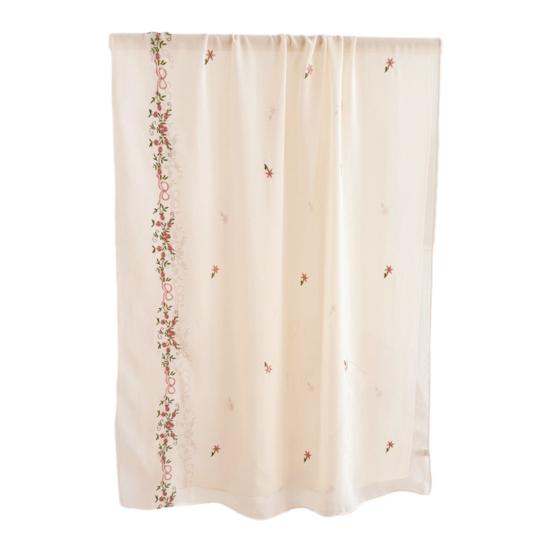 

Женский платок-хиджаб в богемном стиле с вышивкой, цветочным узором, шаль для защиты от солнца, аксессуар для волос-тюрбан, антистатический, для поездок на работу