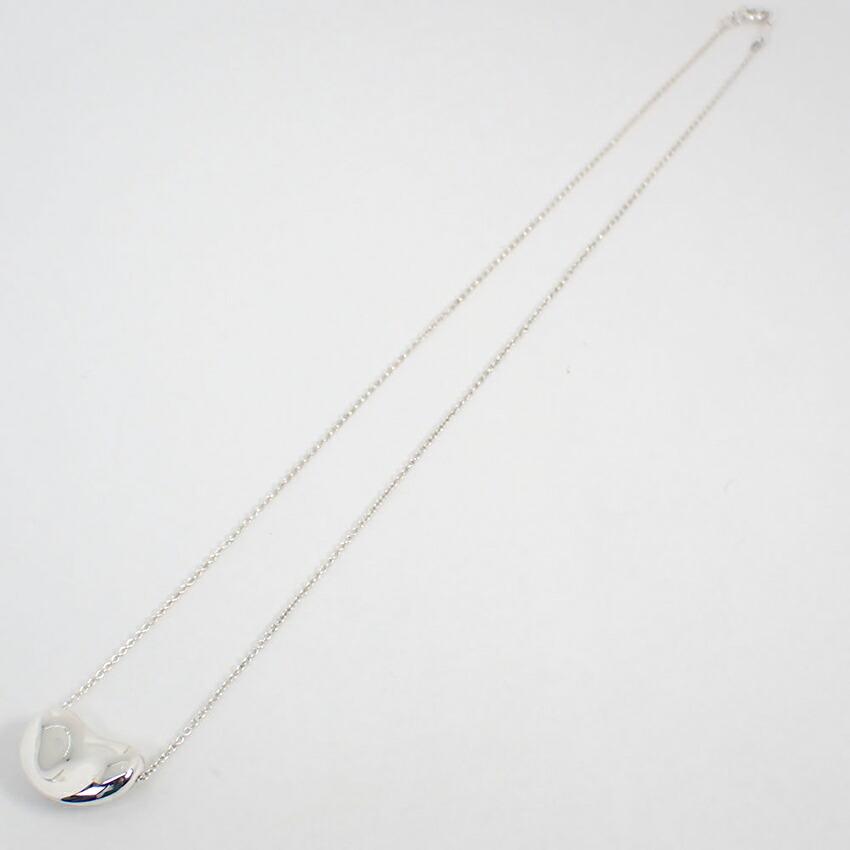 [Used] TIFFANY 925 Bean Pendant/Necklace/j51-12