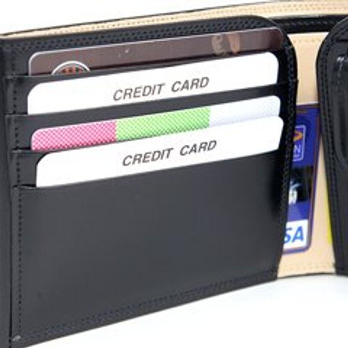 [Porter] Two-Fold Wallet 037-02982, Black, 11cm x 9cm x 4.5cm