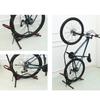 Floor Cycle Stand Black Metal Upright Bike Parking Red Pads