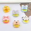 Adorable Capybara Resin Accessories Set: DIY Cream Glue, Phone Case Decor, Hair Clip & Tie, Stationery Box, Fridge Magnet