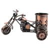 Iron Motorcycle Pen Holder Bronze Pencil Organizer Stand Pencil Holders Desk Pen Stand  Home Office
