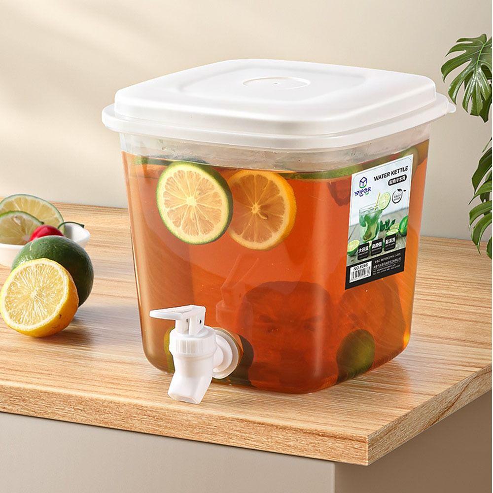 Faucet Household Juice Kettle Lemonade Stand Drink Dispenser New Refrigerator Cold Water Kettles